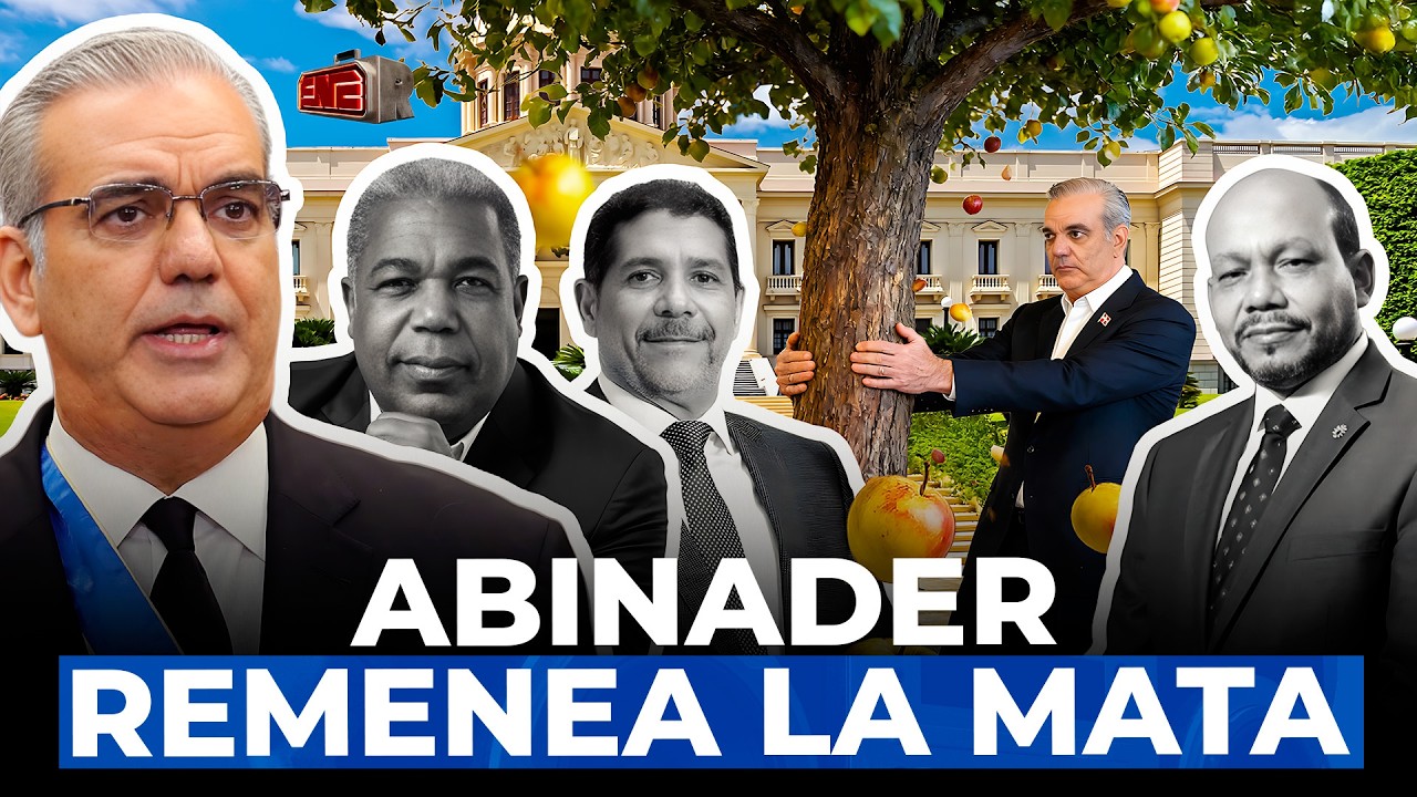 ABINADER REMENEA LA MATA Y CAEN PEÑA GUABA, LIMBER CRUZ Y LUIS VALDEZ