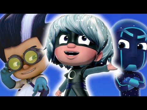 PJ Masks Episodes | PJ Masks Villains: Meet Luna Girl, Night Ninja and Romeo | Cartoons for Children