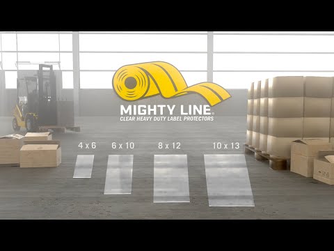 Mighty Line Clear Heavy Duty Label Protectors. Protect your facility with clear floor tape