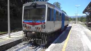 preview picture of video 'Ferrovie della Calabria in Stazione di Marzi'