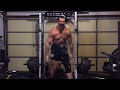 600 lb BELOW the knee rack pull