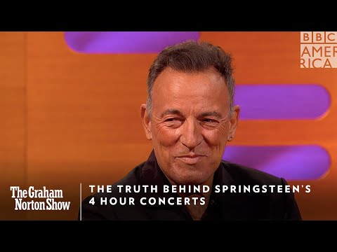 スプリングスティーンの4時間コンサートの真実｜グラハム・ノートン・ショー｜金曜11時｜BBCアメリカ (The Truth Behind Springsteen's 4 Hour Concerts | The Graham Norton Show | Friday at 11 | BBC America)