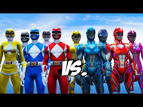 Mighty Morphin Power Rangers VS Power Rangers (2017)