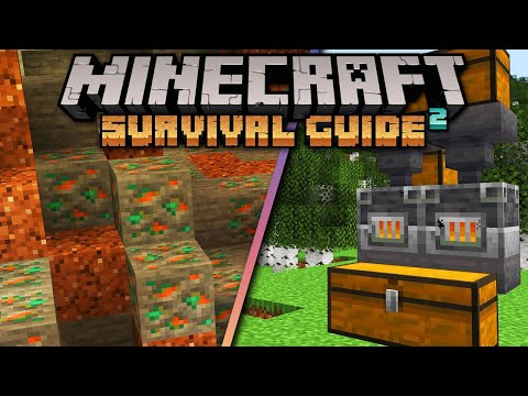 Huge Copper Veins & Auto Smelting! ▫ Minecraft Survival Guide (1.18 Tutorial Let's Play) [S2 Ep.14]