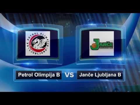 U19 košarka 2018/19, 2. SKL, 6. kolo, Petrol Olimpija B 70:48 Janče Ljubljana B, 11.11.2018