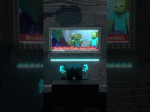 Minecraft Warden on His Day Off