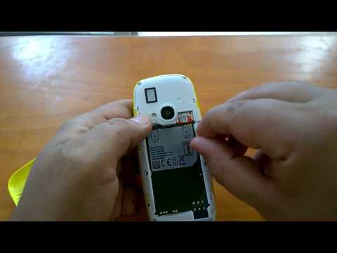 Nokia 3310 (2017): How to open Cover, Insert SIM / SD Card, Lock / unlock