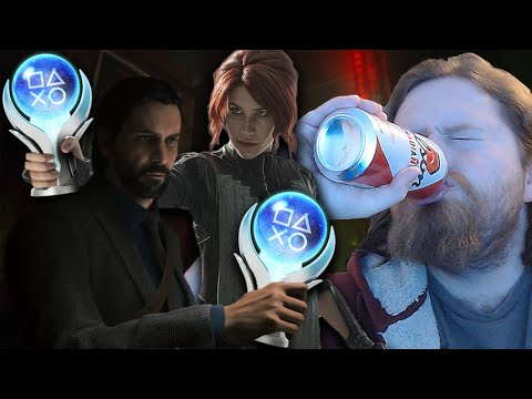 I Wanted Every Platinum In The Alan Wake Series BUT I NEEDED ALCOHOL!