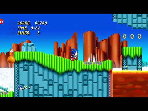 Sonic 2 HD alpha 2.0 gameplay