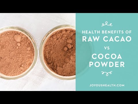 Health Benefits of Raw Cacao vs Cocoa Powder