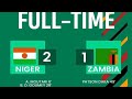 Niger vs Zambia highlights
