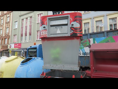 Svoz elektroodpadu v Hradci Králové