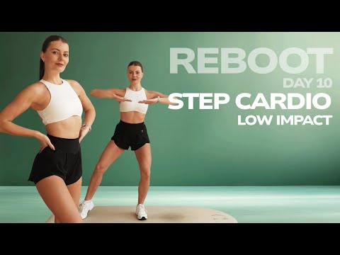 25 MIN LOW IMPACT STEP CARDIO WORKOUT- Fat Burning Walking Workout