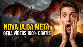 NOVA IA DA META GERA VÍDEOS 100% GRÁTIS!
