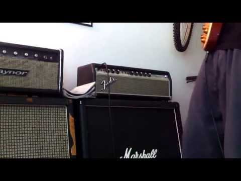 Fender Bandmaster "Drip Edge" 50-Watt 2-Channel Guitar Amp Head 1968 - 1969 - Silverface image 6