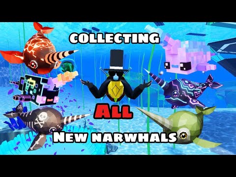 COLLECTING ALL NEW NARWHALS ( I got something super rare)