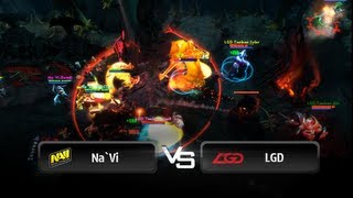 Na`Vi final teamfights vs LGD @ Alienware Cup #1