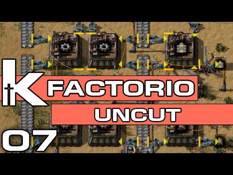Factorio Uncut Ep 7 | The Belt Array Episode | Let's Play Factorio 0.17