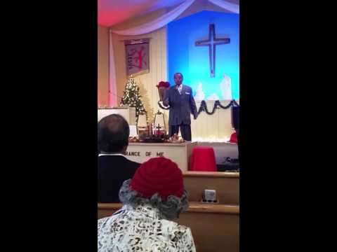 Pops at a senior citizen singing competition.