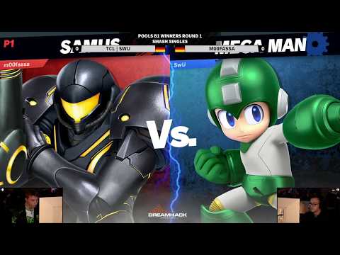 DHDE20 - m00fassa (Samus) Vs. TCL | SwU (Mega Man, Incineroar) - Pools B1 WR1 - Ultimate