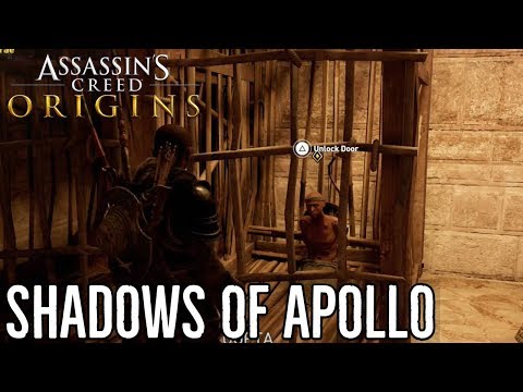 Side Quest Shadows Of Apollo Completed in Assassin's Creed Origins Gameplay (PS4, Xbox One)