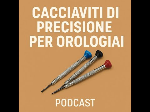 Video cacciaviti orologiaio