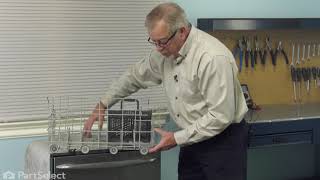 Whirlpool Dishwasher Repair: How to Replace the Lower Wheel Assembly (Whirlpool # WP99003149)