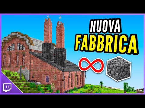 NUOVA FABBRICA di COBBLESTONE INFINITA! - CreateCraft Minecraft ITA