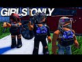 GIRLS PROTECT ME IN ROBLOX CALI SHOOTOUT