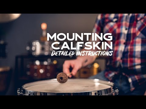 Ep. 4 How to Tune Up a Calfskin Snare Drum Head
