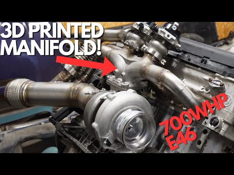 BUILDING A 3D PRINTED TURBO MANIFOLD AND DOWNPIPE FOR MY 700WHP E46 DCT