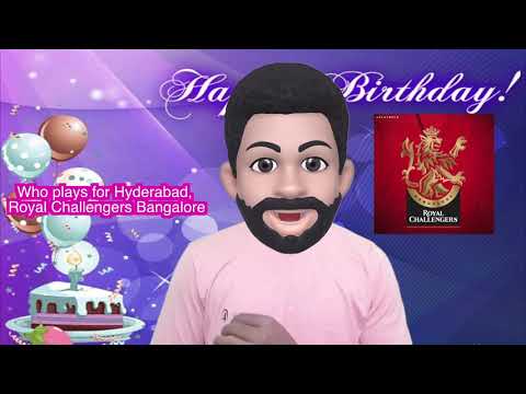 Mar 13 Happy Birthday Mohammed Siraj !! | Know & be inspired - Emoji Born To Celebrate