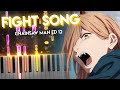 Fight Song - Chainsaw Man ED 12 | Eve (piano)