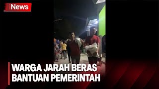 Tidak Sabar Antre, Warga Jarah Beras Bantuan Pemerintah di Makassar