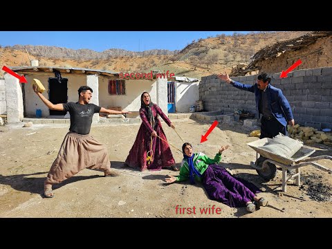 Love and betrayal: Husband's anger at second wife's attacks on first wife: and father's reaction