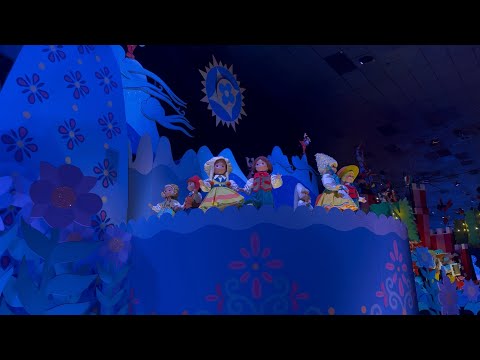 “it’s a small world” Full ride Disneyland 2026