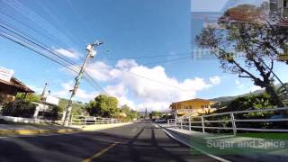 preview picture of video 'A drive trough Boquete Mountain Town in Panama (HD)'