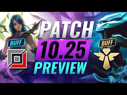 NEW PATCH PREVIEW: ADC BUFFS + Support BUFFS & MORE in Patch 10.25 - League of Legends Preseason 11