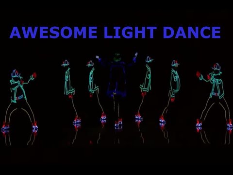 Light dance video on  America's got talent 2017 full audition-AMAZING performance by Light Balance