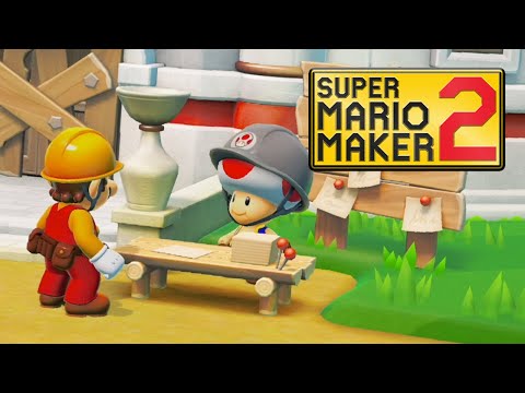 Super Mario Maker 2 LIVE STREAM (Story Mode Part 2)