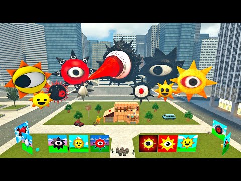 I found Sprunki Mr Sun original IncrediBOXes phases in Garry's mod!