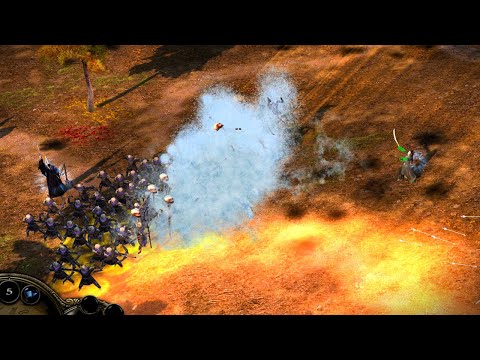 ELVES VS MORDOR | BFME2 RotWK