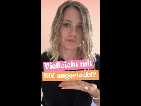 Wie finde ich heraus ob ich mich mit HIV angesteckt habe?! #aufklärung #gesundheit #health