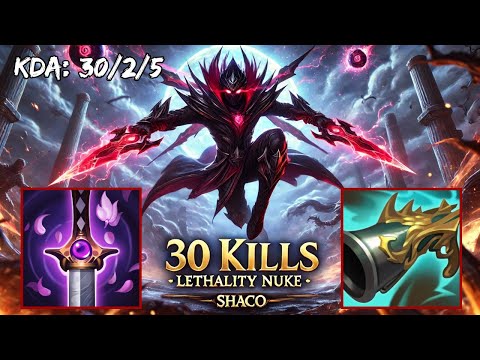 Explosive Lethality Shaco - S15 Plat Flex Ranked [League of Legends] Full Gameplay - Infernal Shaco