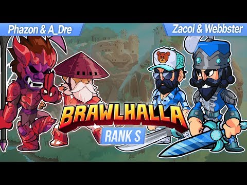 Phazon - A_Dre's CRAZY on it - Rank S 2v2 Brawlhalla