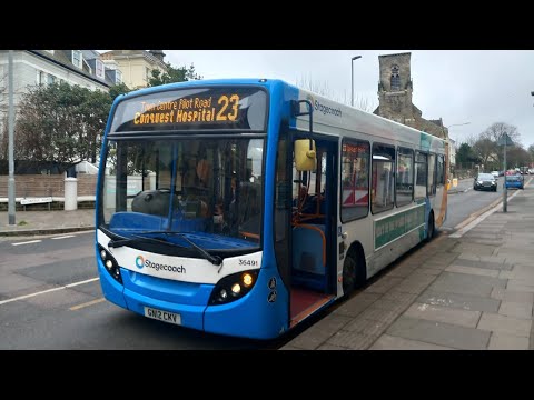 Onboard Stagecoach Bus 36491 (GN12 CKV)