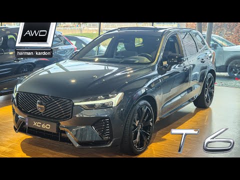 Volvo XC60 T6 350PK AWD Black Edition Plus |  Denim Blue Metallic 