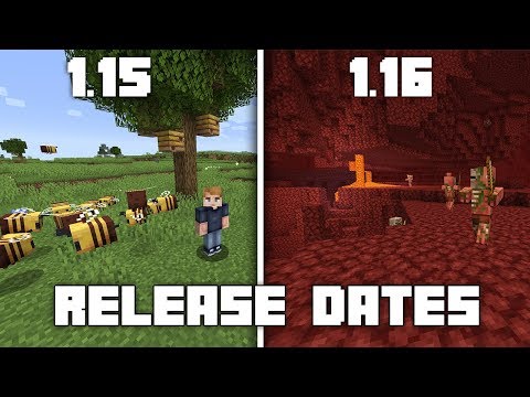 Minecraft 1.15 & 1.16 RELEASE DATES! - New 1.15 Snapshot 19w45a