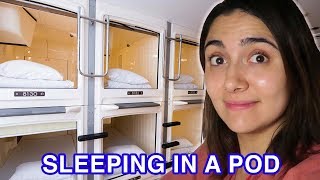 We Stayed In A Japanese Capsule Hotel