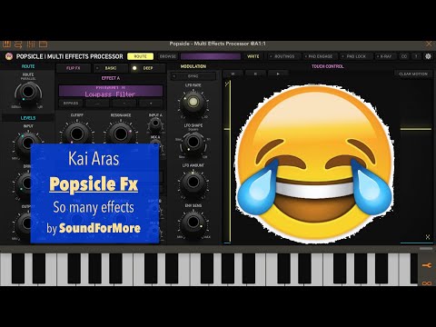 Kai Aras Popsicle FX - Demo: So many Effects (Multi effects Processor)